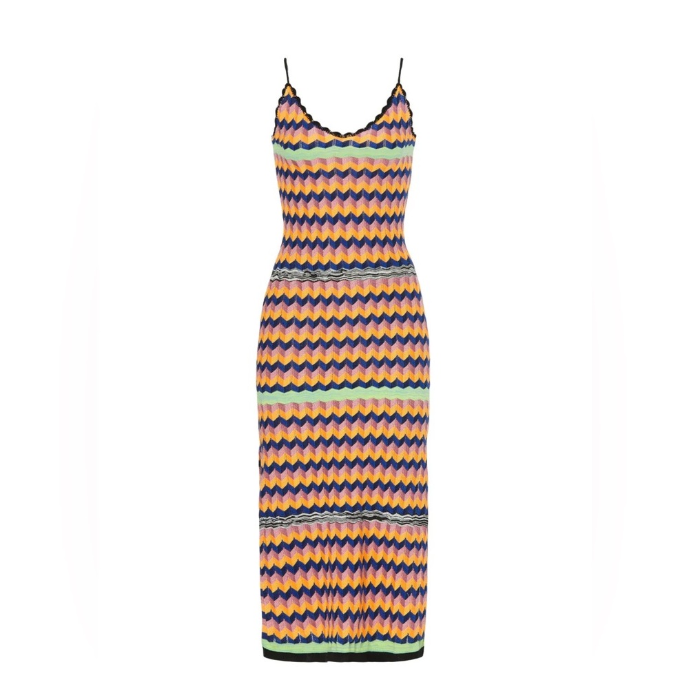 Scotch & Soda Born to Love Knit Midi Dress